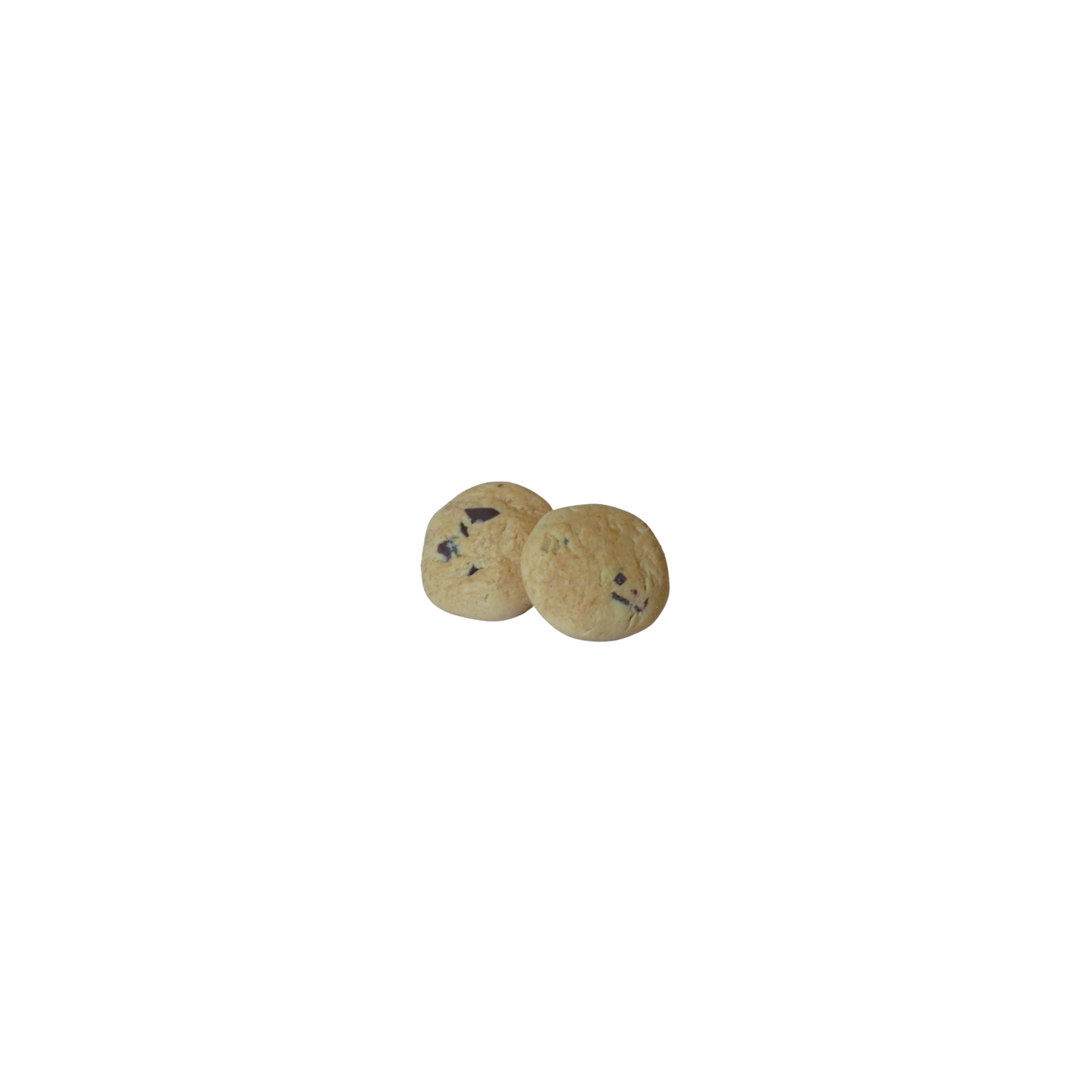 Choc Chip Cookie stud earrings