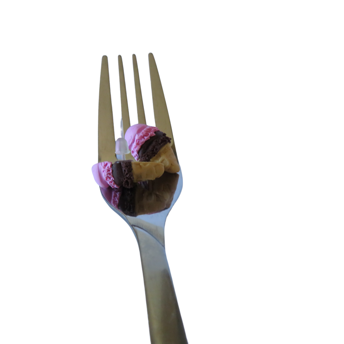Ice Cream Cone Studs - Choc/Strawberry