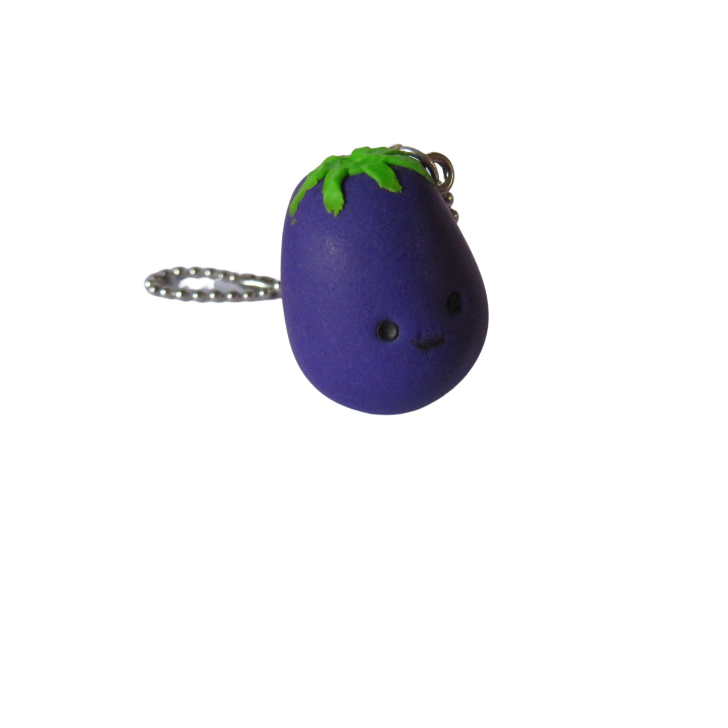 Eggplant Charm - Kawaii Edition