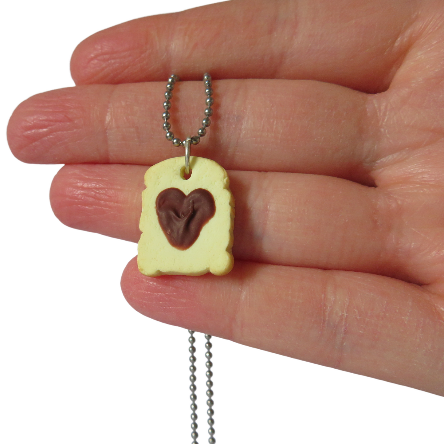 Toastie With Chocolate Heart Charm