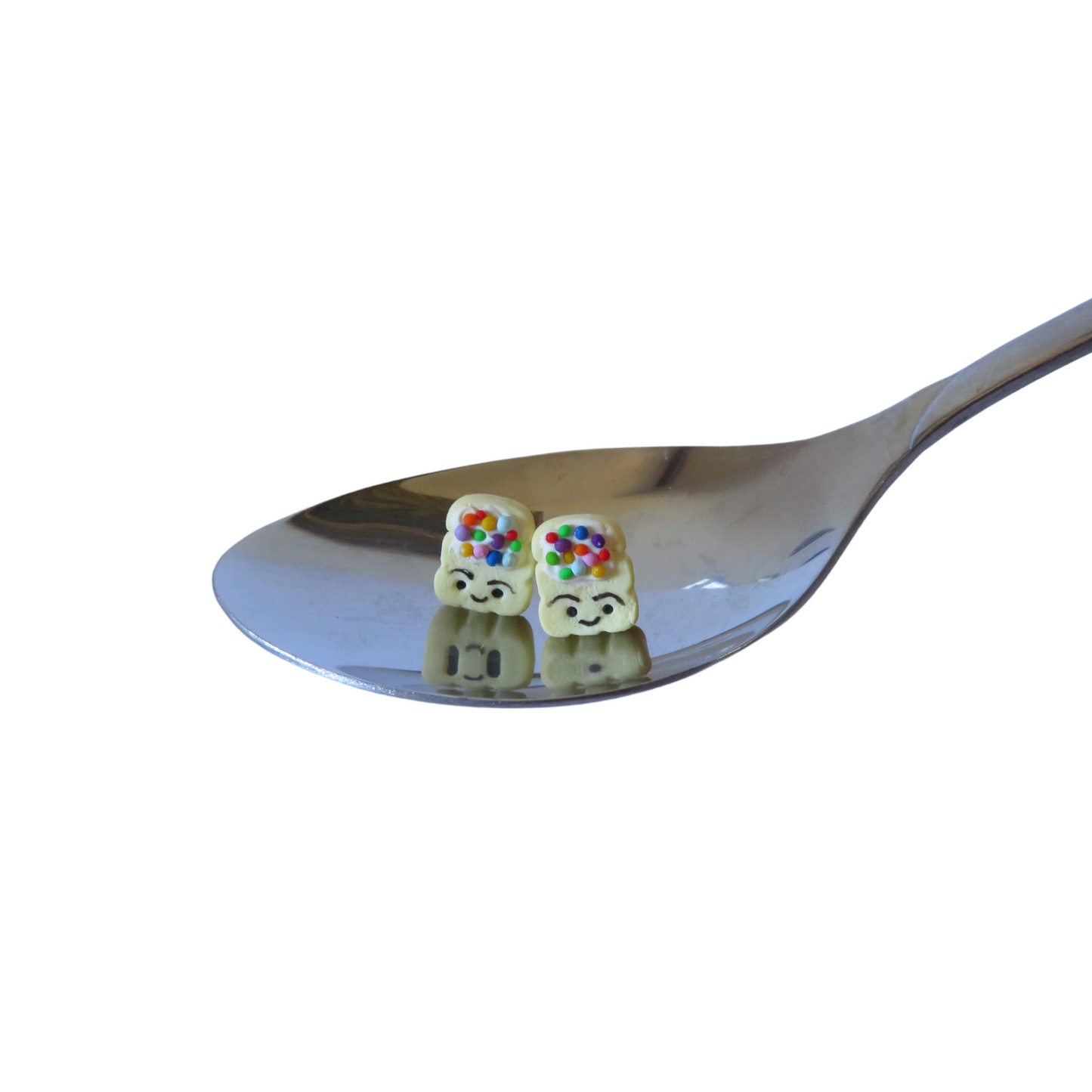 Toastie with Sprinkles Studs - Kawaii Edition