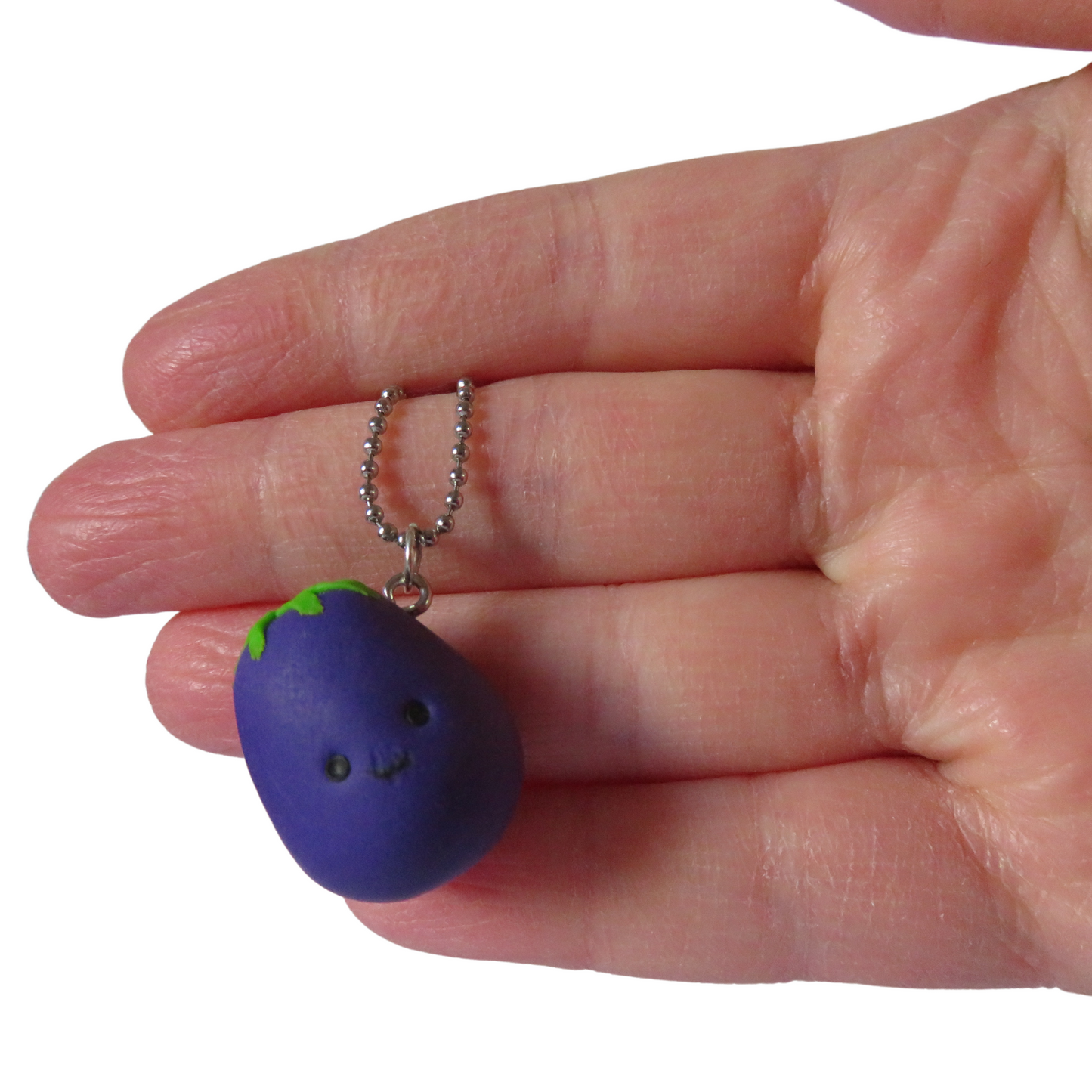 Eggplant Charm - Kawaii Edition