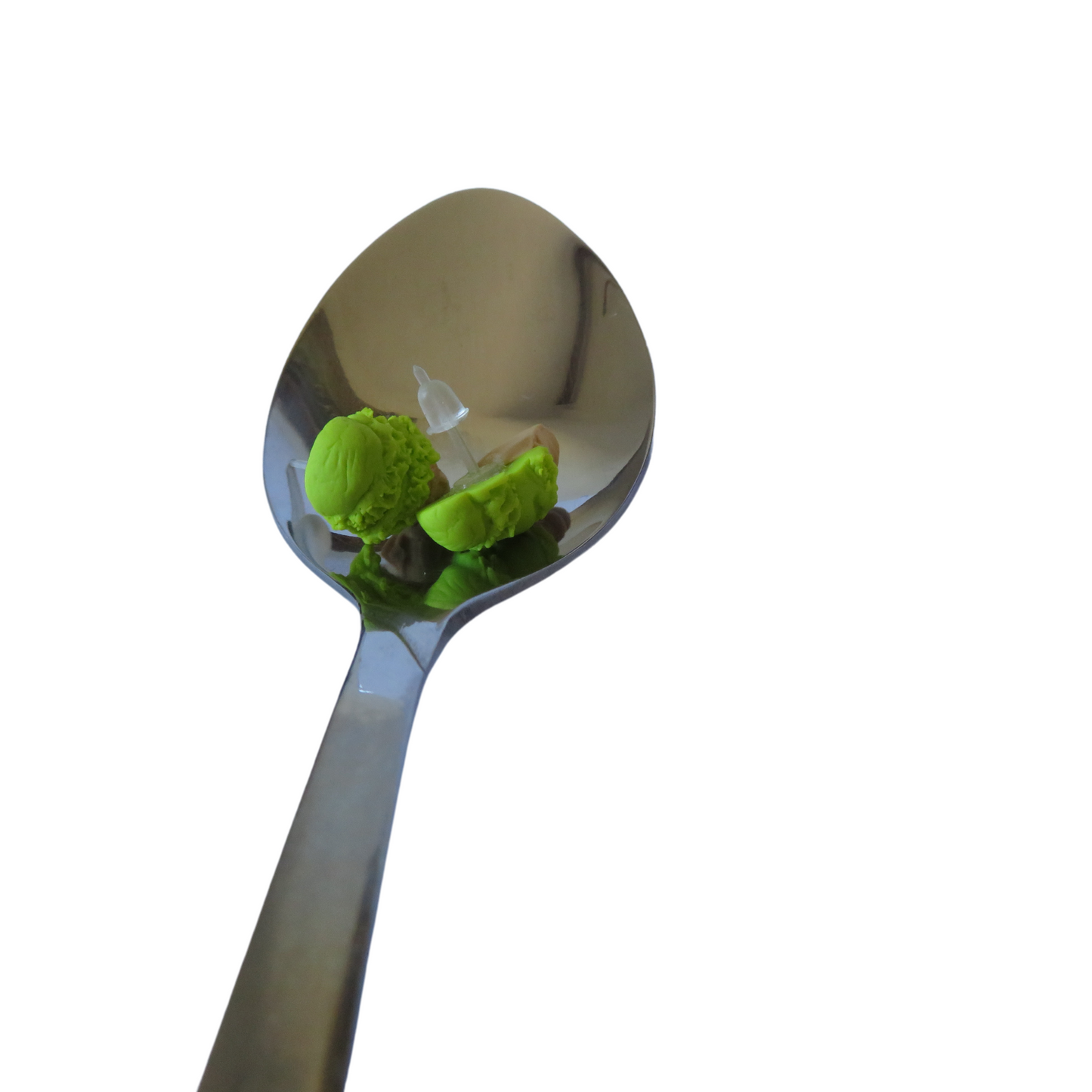 Ice Cream Cone Studs - Green Matcha Tea