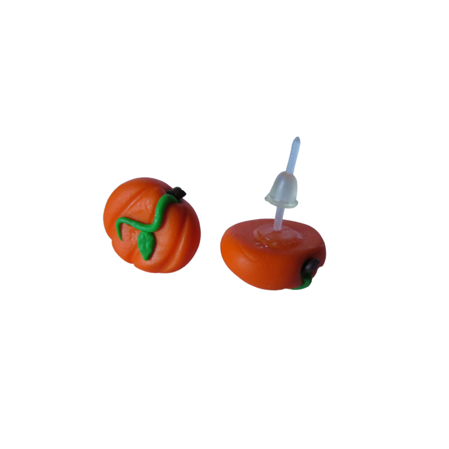 Pumpkin Stud Earrings