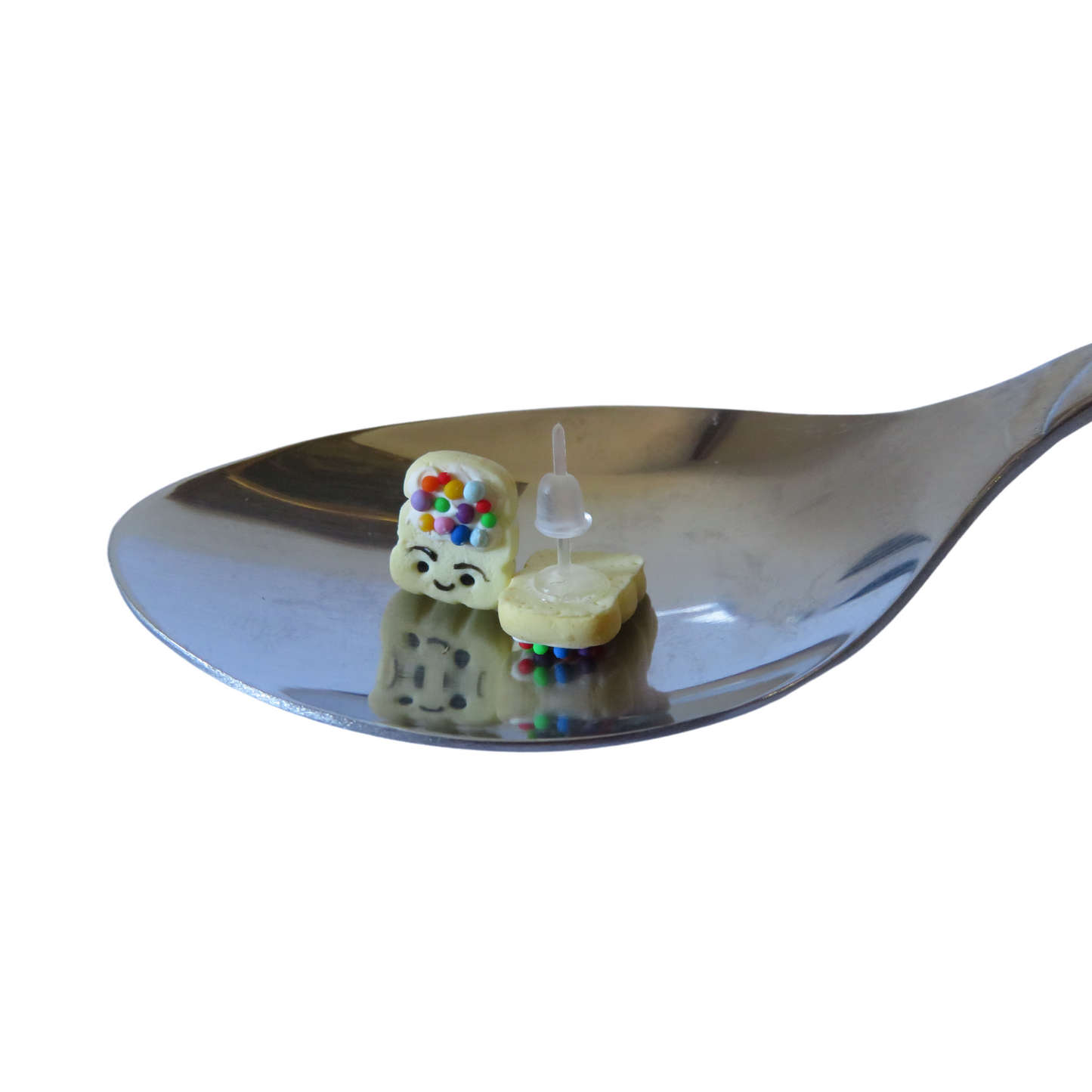 Toastie with Sprinkles Studs - Kawaii Edition