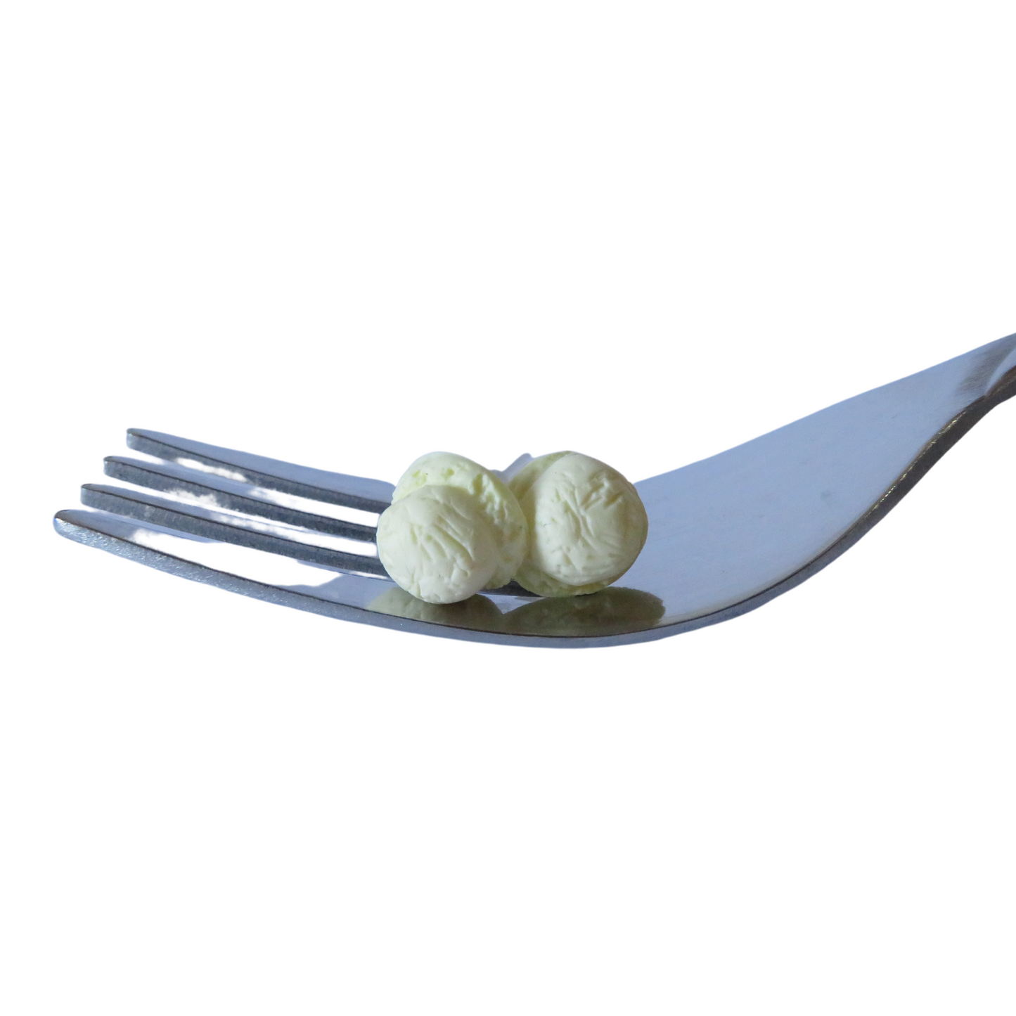Vanilla Ice Cream Scoop Stud Earrings