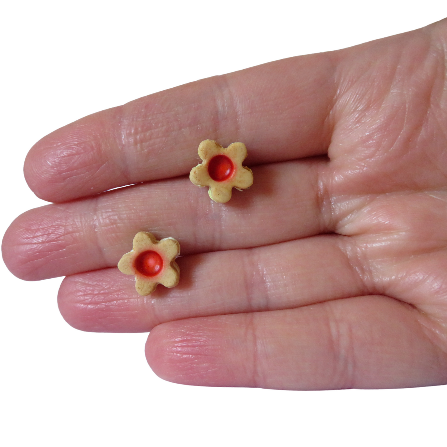 Linzer Cookie Stud Earrings