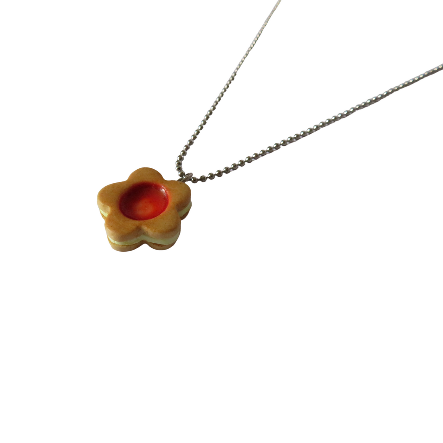 Linzer Cookie Necklace