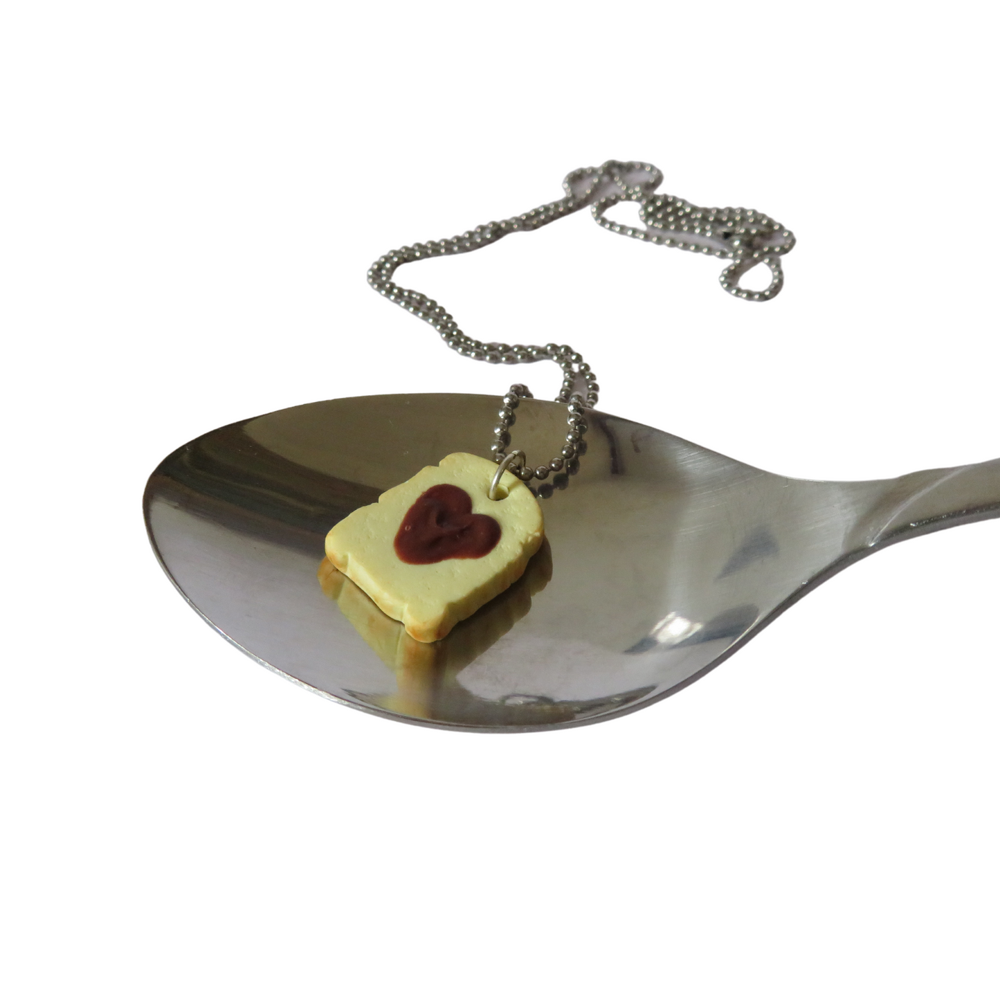 Toastie With Chocolate Heart Charm