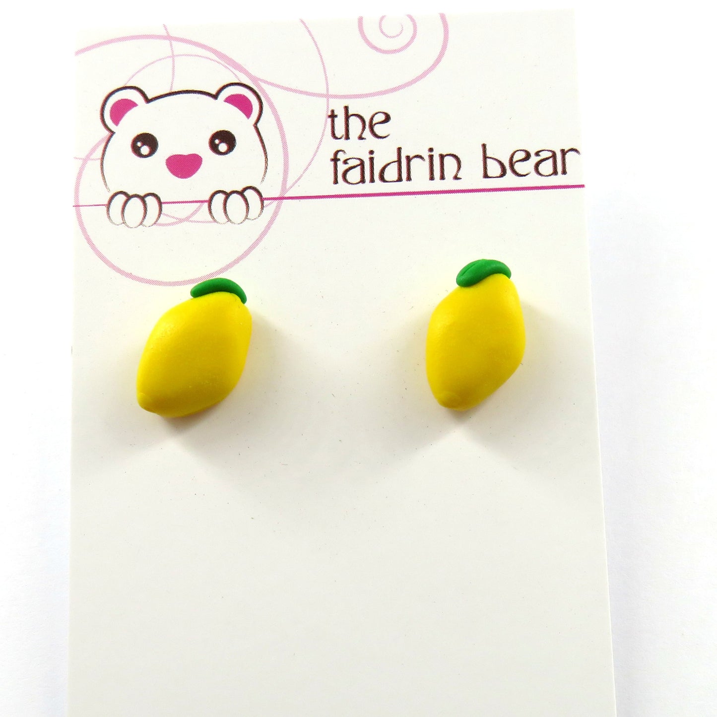 Lemon Stud Earrings