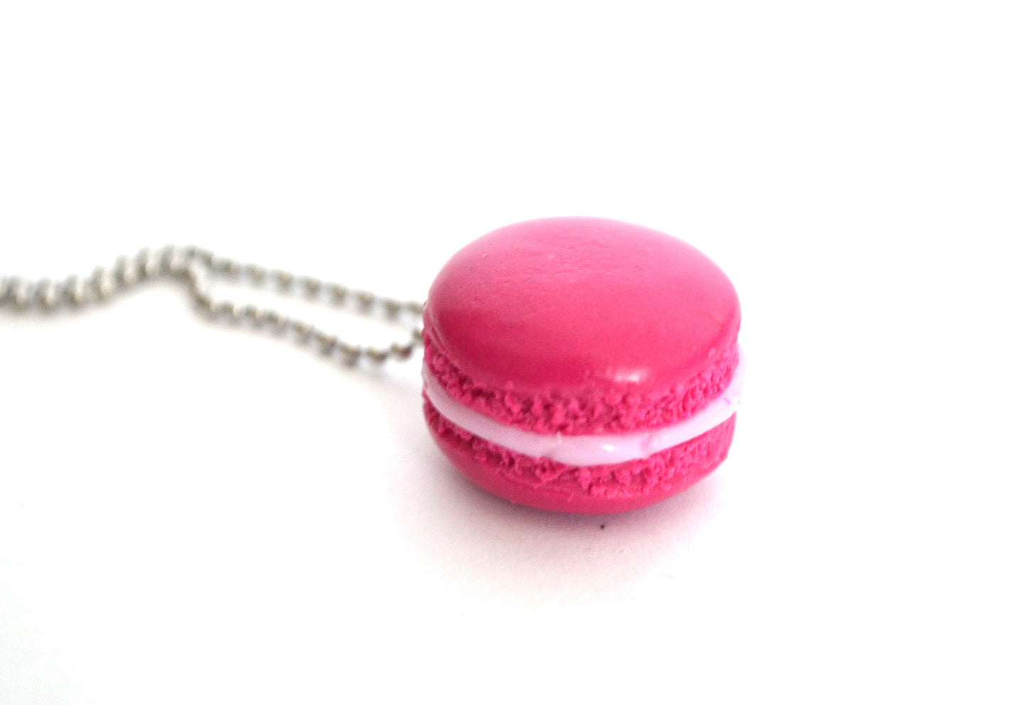 Strawberry Macaron Necklace