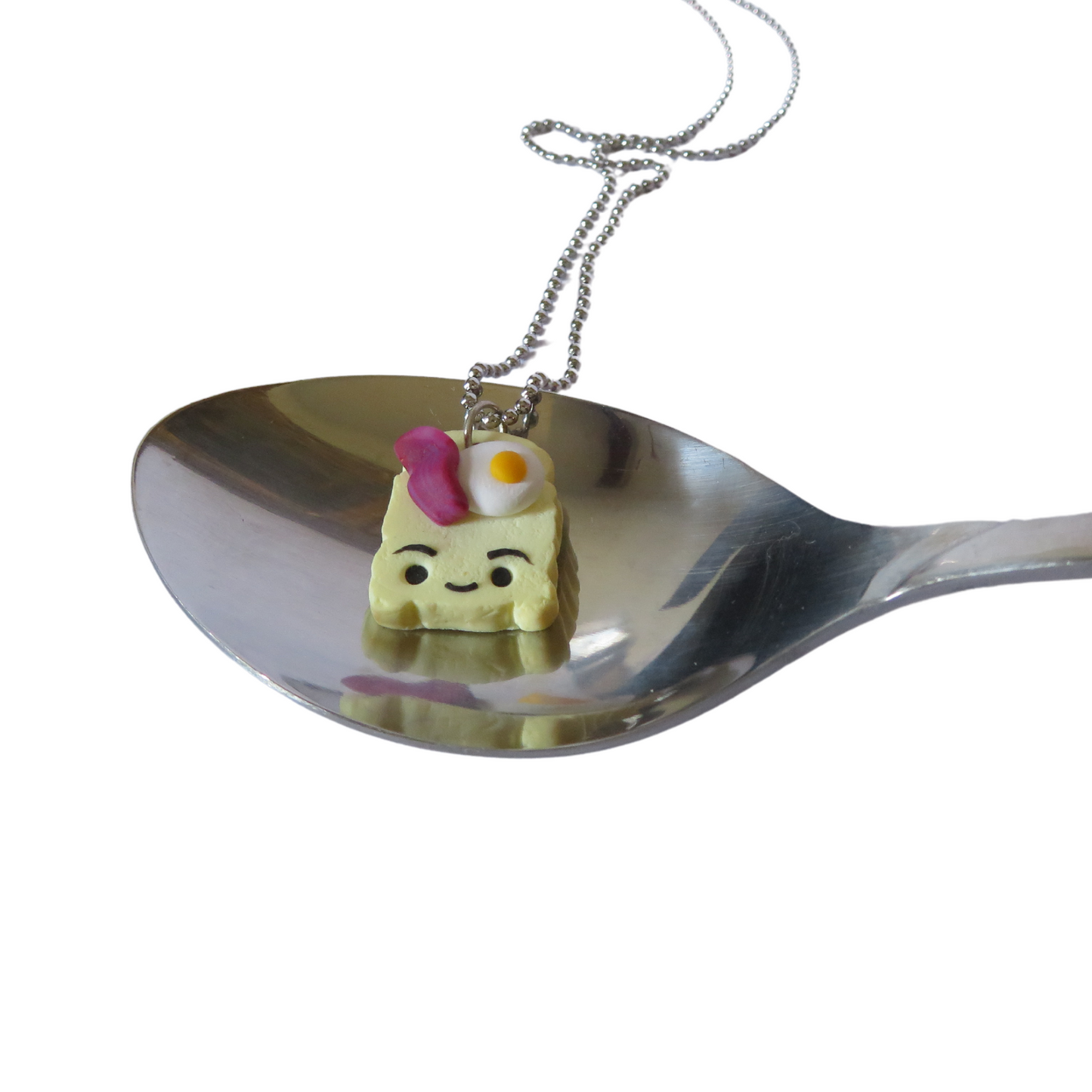 Toastie With Egg and Bacon Charm - Kawaii Edition