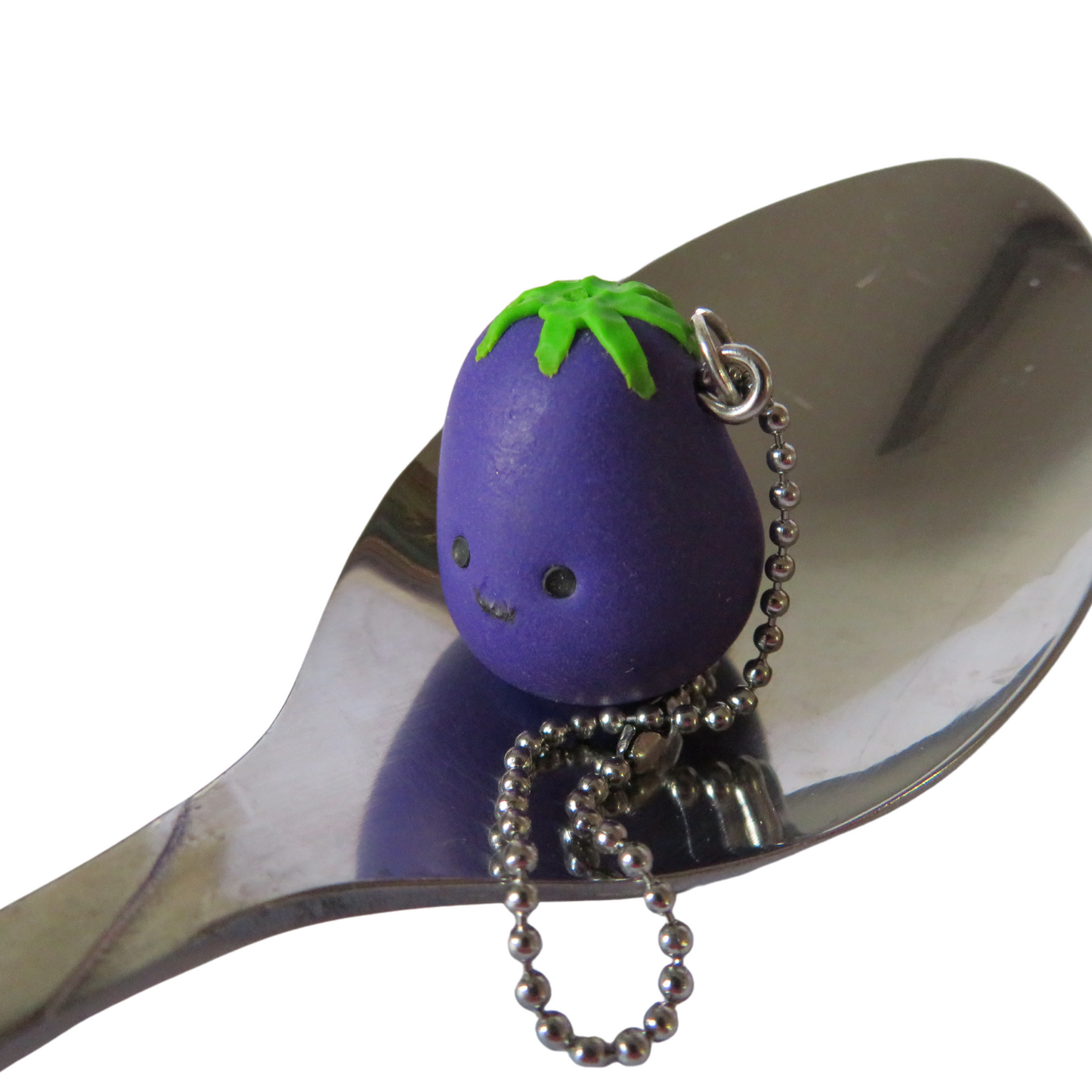 Eggplant Charm - Kawaii Edition
