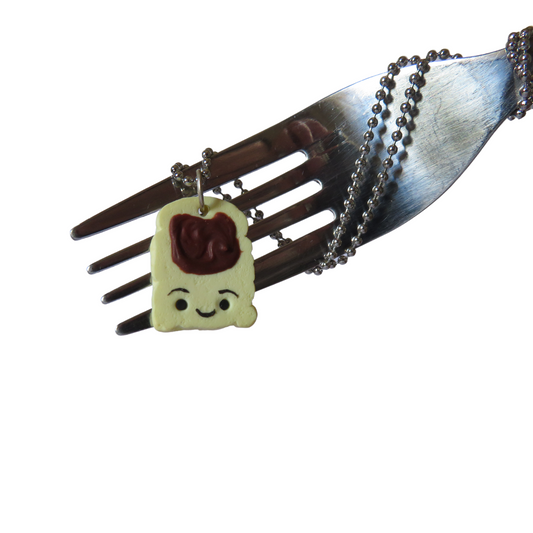 Toastie With Chocolate Spread Charm - Kawaii Edition