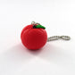 Chubby Red Apple Charm Necklace