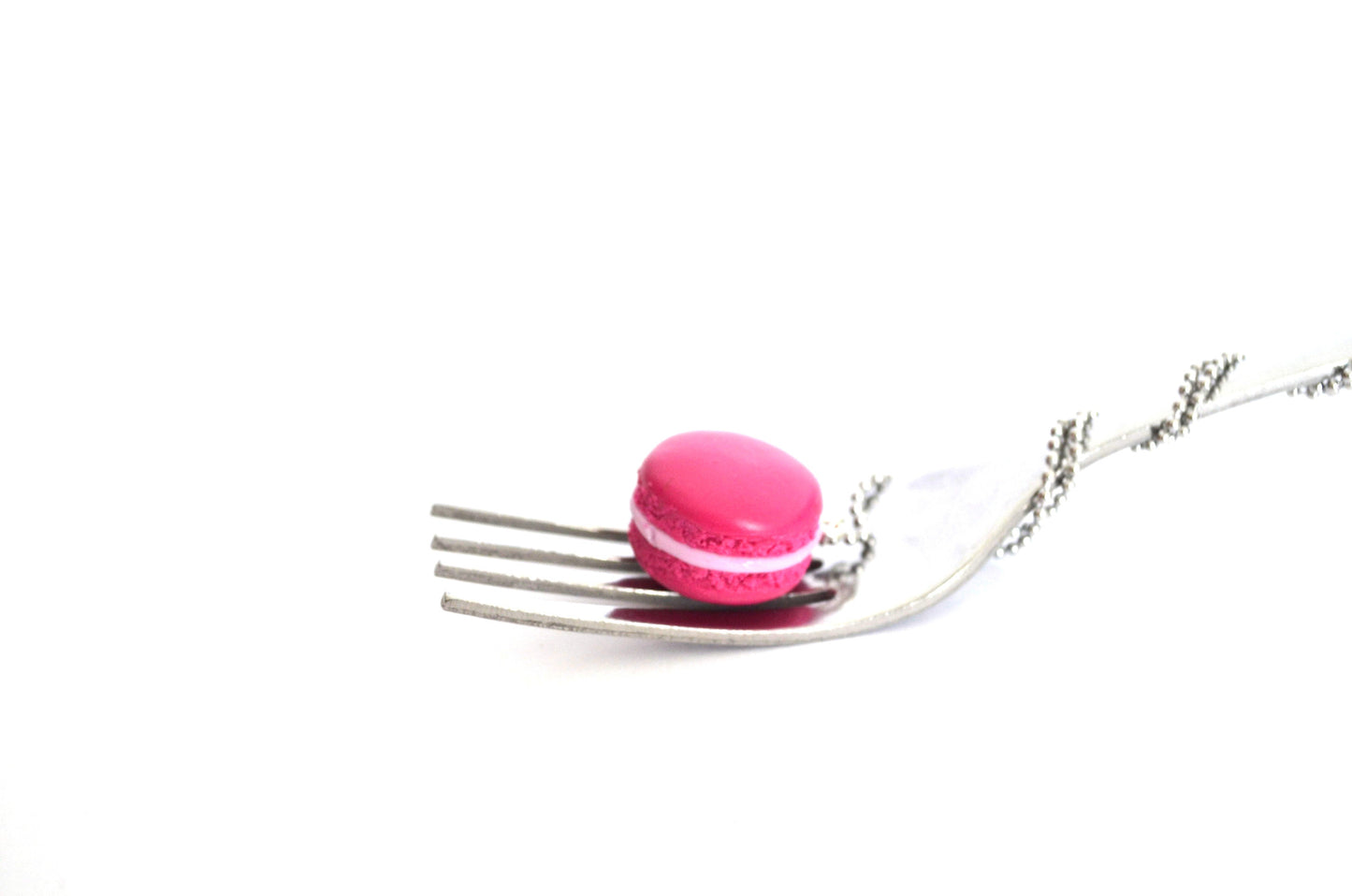 Strawberry Macaron Necklace