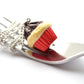 Red-Vanilla Cupcake Necklace